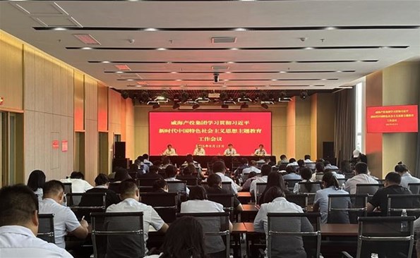 威海产投集团学习贯彻习近平新时代中国特色社会主义头脑主题教育事情聚会召开